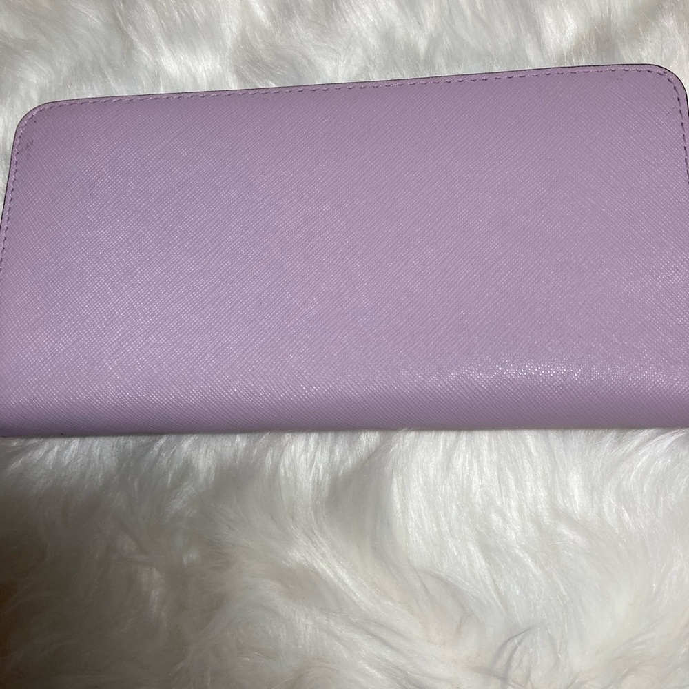 NWOT ♠️ Kate Spade New York Cameron LG Continental wallet Lavender and Blue - Picture 3 of 6